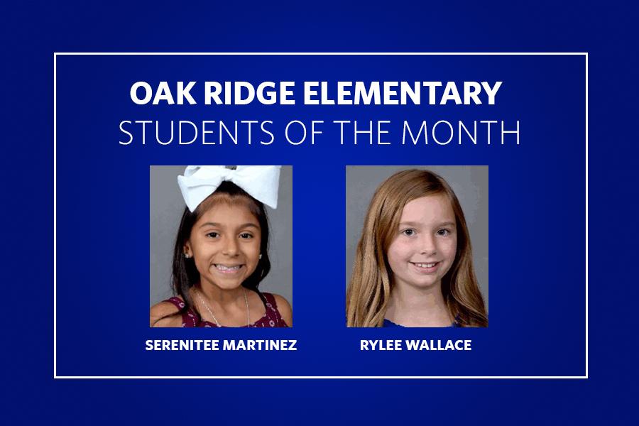 Oak Ridge Students of the Month